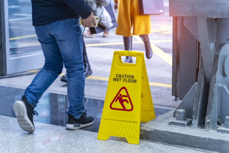 slip and fall case
